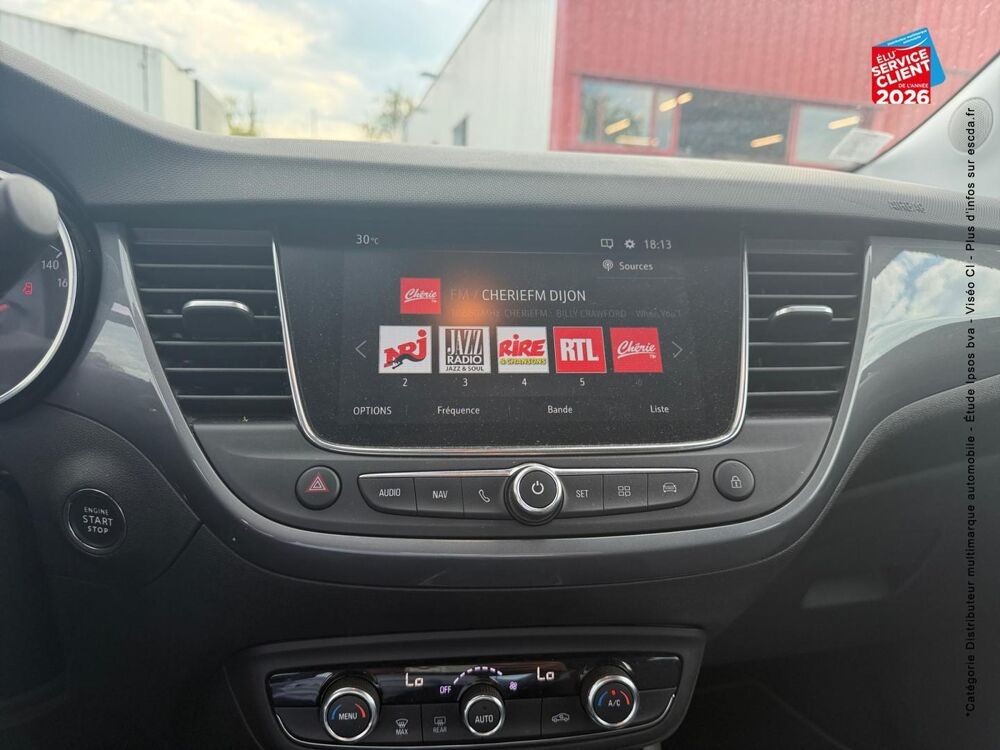 Crossland 1.2 Turbo 110ch Elegance 2021 occasion 21000 Dijon