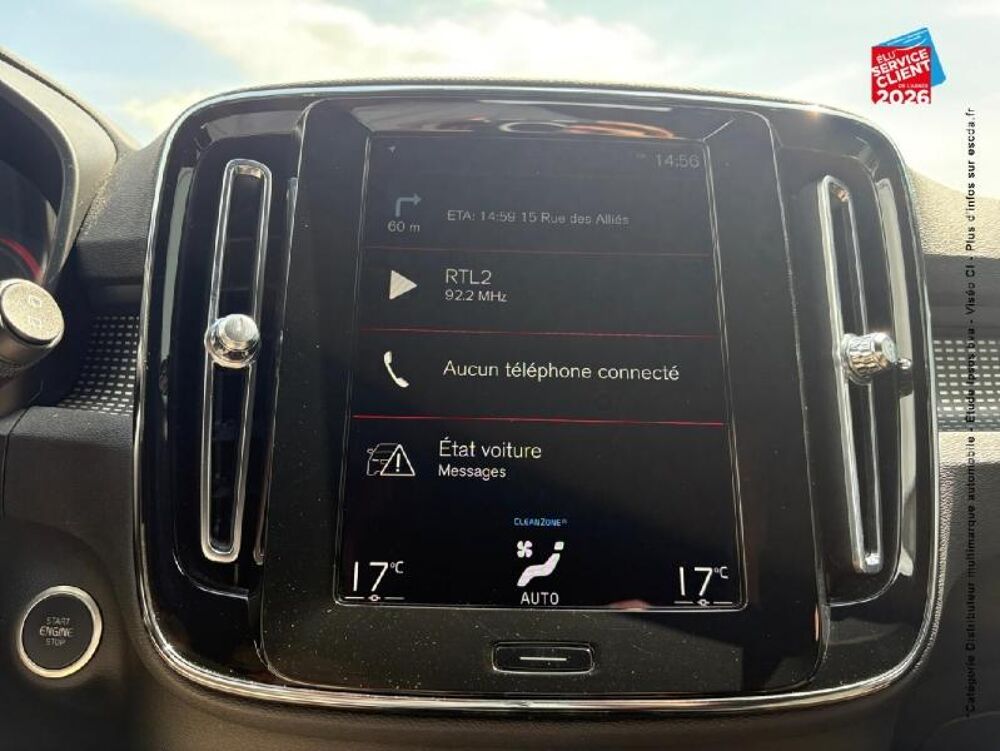 XC40 T5 Recharge 180 + 82ch R-Design DCT 7 2021 occasion 57050 Metz