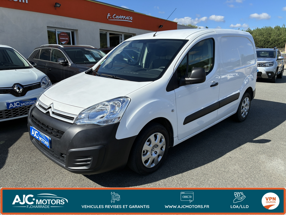 Berlingo M 650KG BLUEHDI 100 S&S CLUB BVM5 2019 occasion 63200 Malauzat
