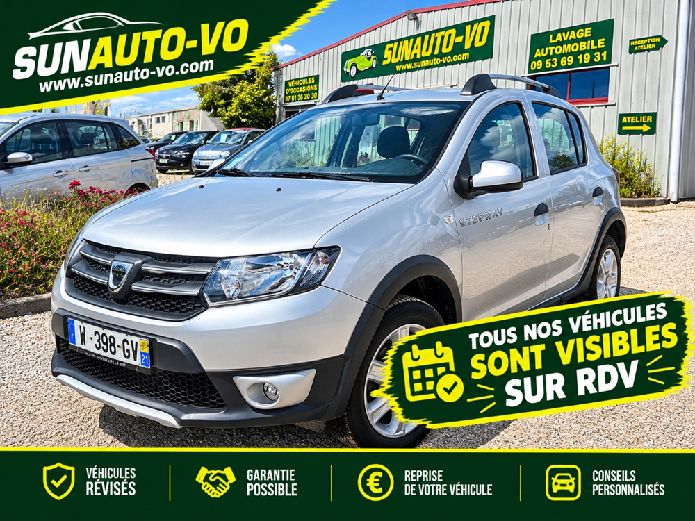 Sandero 0.9 TCE 90CH STEPWAY PRESTIGE 2014 occasion 21200 Montagny-l&egrave;s-Beaune