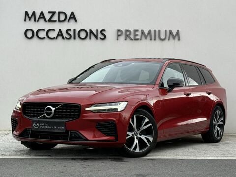 Volvo V60 T6 AWD 253+87ch R-Design Geartronic 8 2021 occasion H&eacute;rouville-Saint-Clair 14200
