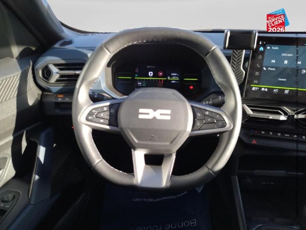 Duster 1.2 mild hybrid 130ch Journey Sieges chauf Volant chauf Came 2025 occasion 21000 Dijon