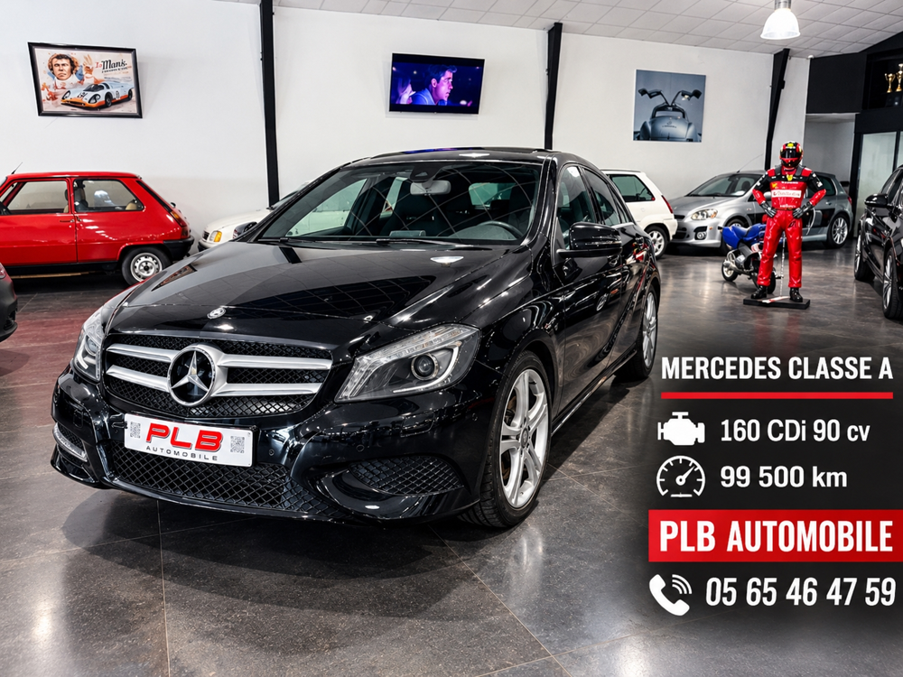 Classe A 160 CDI BUSINESS 1 ERE MAIN 2014 occasion 12000 RODEZ
