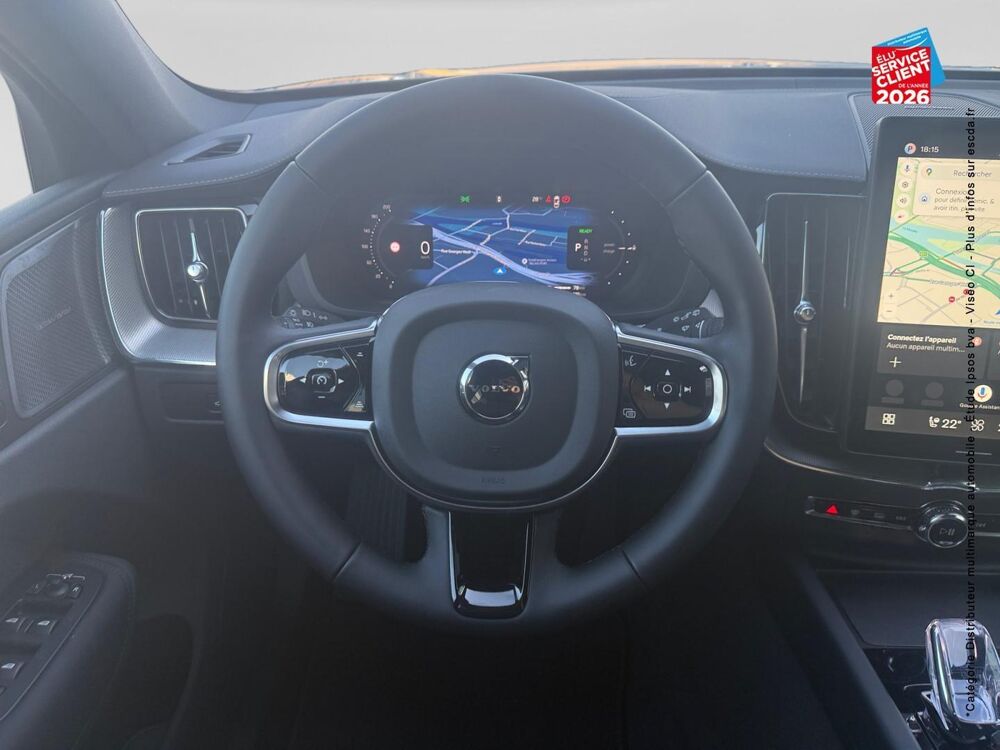XC60 T6 Hybride Rechargeable 335ch Black Edition Geartronic 8 AWD 2026 occasion 57050 Metz