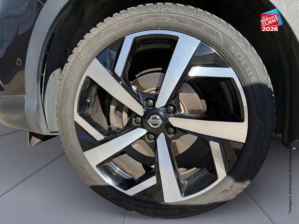 Qashqai 1.3 DIG-T 160ch Tekna DCT 2019 Euro6-EVAP 2020 occasion 25000 Besan&ccedil;on