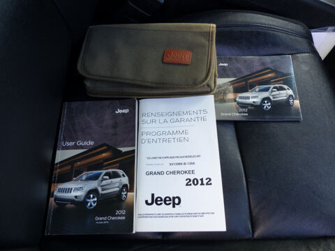 Grand Cherokee 3.6 V6 PENTASTAR 286CH FLEXFUEL OVERLAND BVA8 2012 occasion 77144 Mont&eacute;vrain