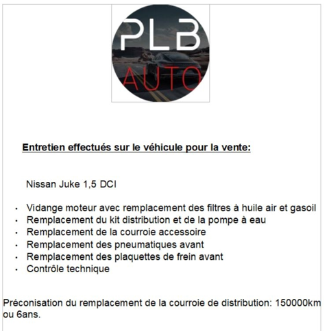 Juke 1.5 DCI 110CH BLACKTOP 07/2019 91800 KM 2019 occasion 12000 RODEZ