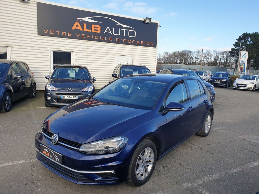 Golf 1.4 TSI 125CH BLUEMOTION TECHNOLOGY CARAT 5P 2017 occasion 29200 Brest