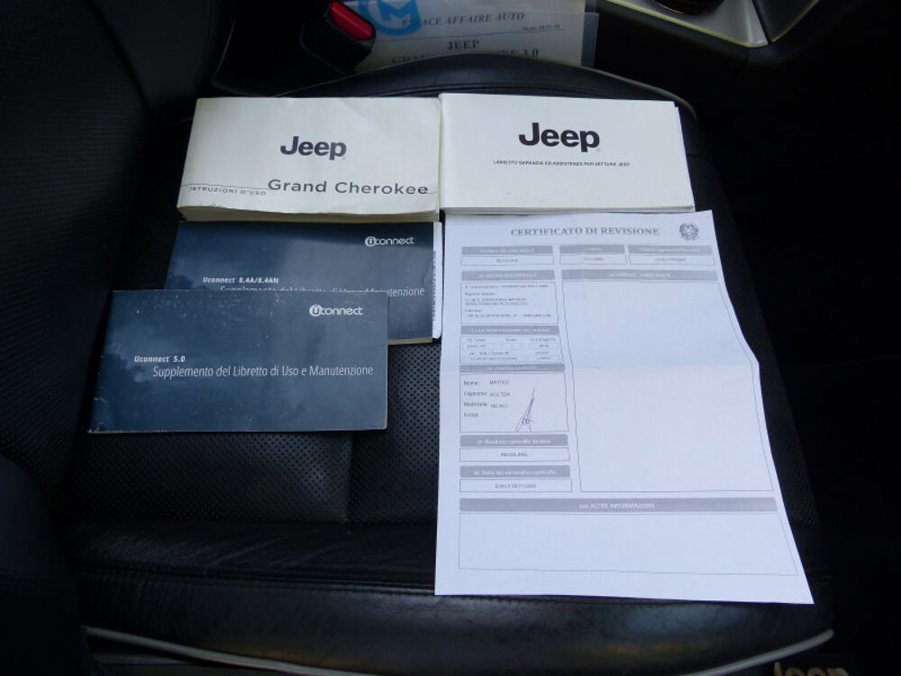 Grand Cherokee 3.0 CRD241 V6 FAP OVERLAND 2012 occasion 77144 Mont&eacute;vrain