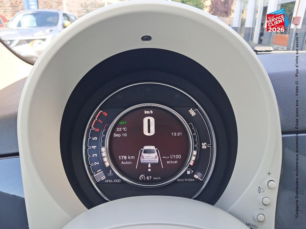 500 1.2 8v 69ch Mirror 2018 occasion 57600 Forbach
