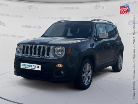 Jeep Renegade 1.4 MultiAir S/S 140ch Limited Tpano Sieges cuir GPS 2016 occasion Dijon 21000