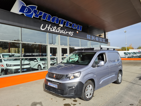 Peugeot Partner STANDARD 650KG BLUEHDI 100CH S&S BVM5 ASPHALT 2018 occasion Nogent-le-Phaye 28630