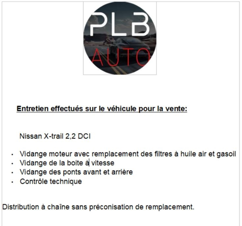 Note X-TRAIL 2.2 DCI COLUMBIA 2007 occasion 12000 RODEZ