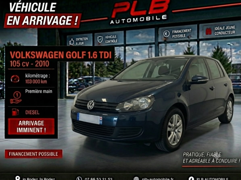 Annonce voiture Volkswagen Golf 9990 €