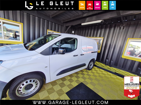 Peugeot Partner STANDARD 650KG BLUEHDI 130CH S&S ASPHALT EAT8 2021 occasion Qu&eacute;ven 56530