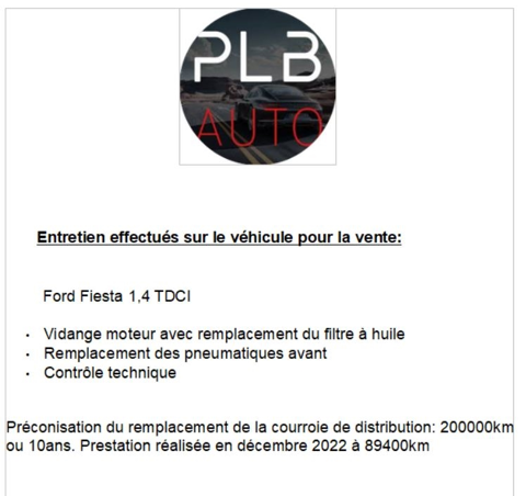 Fiesta 1.4 TDCI 68CH AMBIENTE 3P 2009 occasion 12000 RODEZ