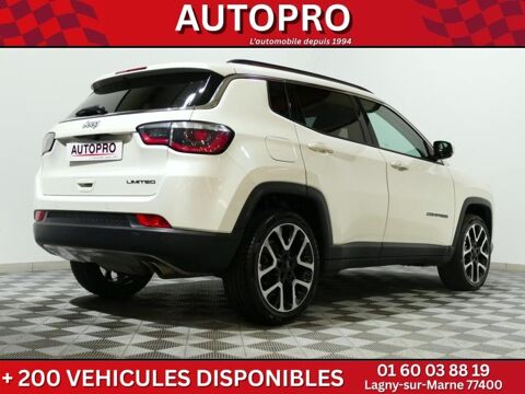 Compass 1.6 MultiJet II 120ch Limited Tech 7 4x2 2019 occasion 77400 Lagny-sur-Marne