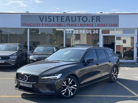 Volvo V60 T6 AWD 253+87CH R-DESIGN GEARTRONIC 8 2021 occasion La Madeleine 59110