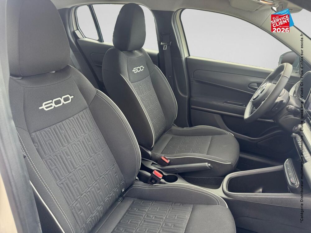 Fiat 600 1.2 Hybrid 100ch DCT6 2024 occasion 68110 Illzach