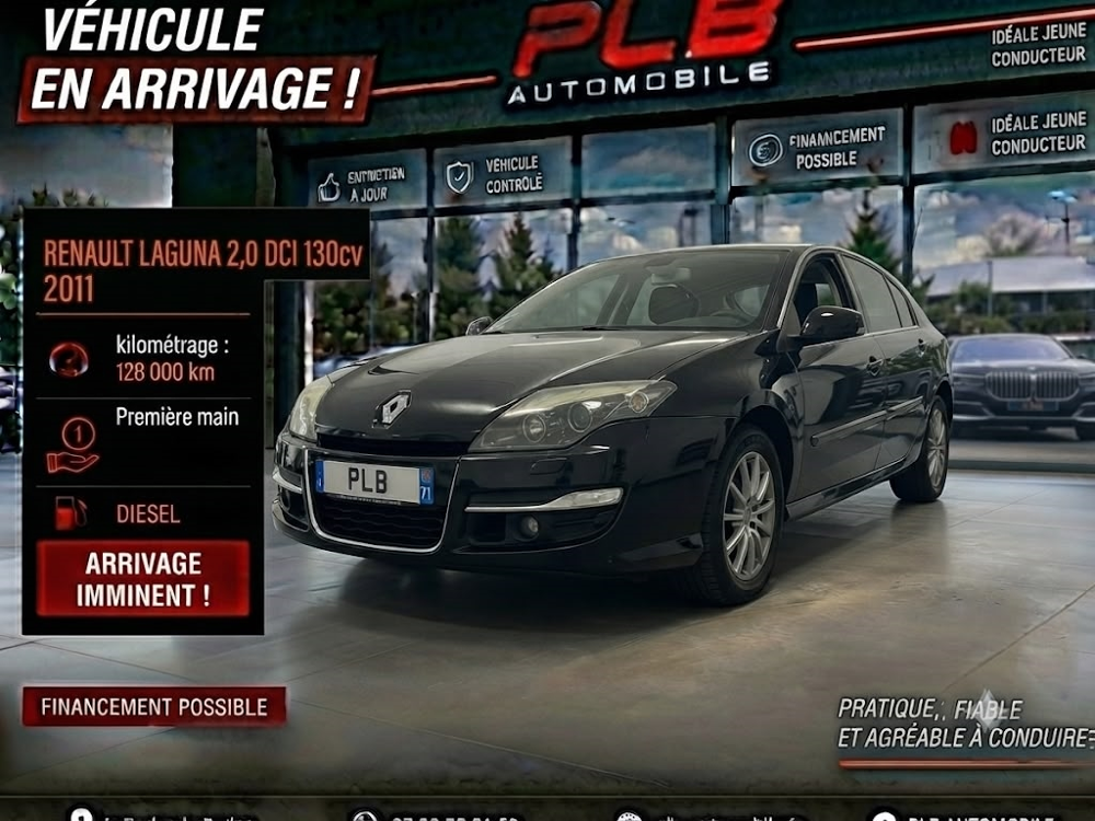Laguna III 2.0 DCI 130CH FAP BLACK EDITION 2011 occasion 12000 RODEZ