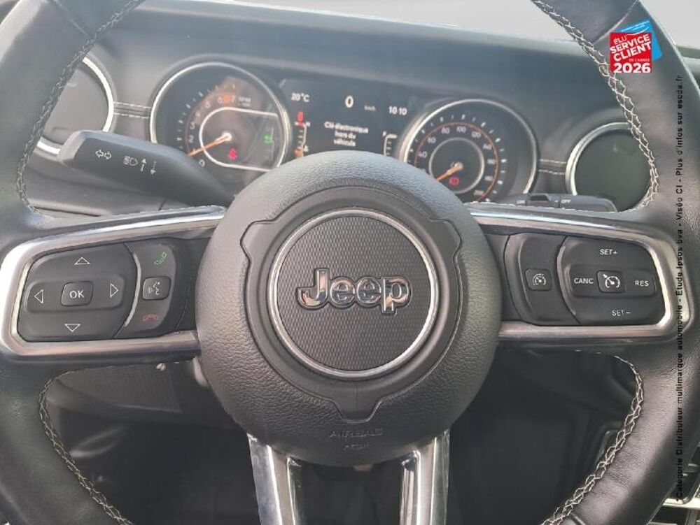 Wrangler 2.0 T 272ch Sahara Command-Trac BVA8 2019 occasion 68000 Colmar
