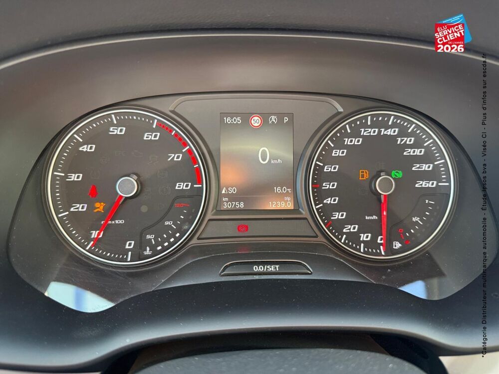 Ateca 2.0 TDI 150ch Start&Stop FR 4Drive DSG7 2022 occasion 25000 Besan&ccedil;on