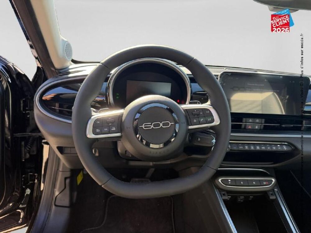 Fiat 600 1.2 Hybrid Turbo 145ch Ic&ocirc;ne eDCT6 2026 occasion 21000 Dijon