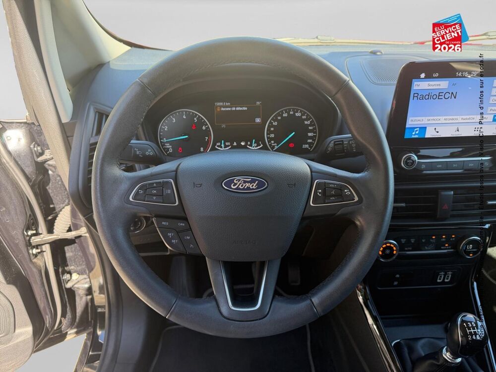 Ecosport 1.0 EcoBoost 100ch Titanium Euro6.2 2019 occasion 68110 Illzach