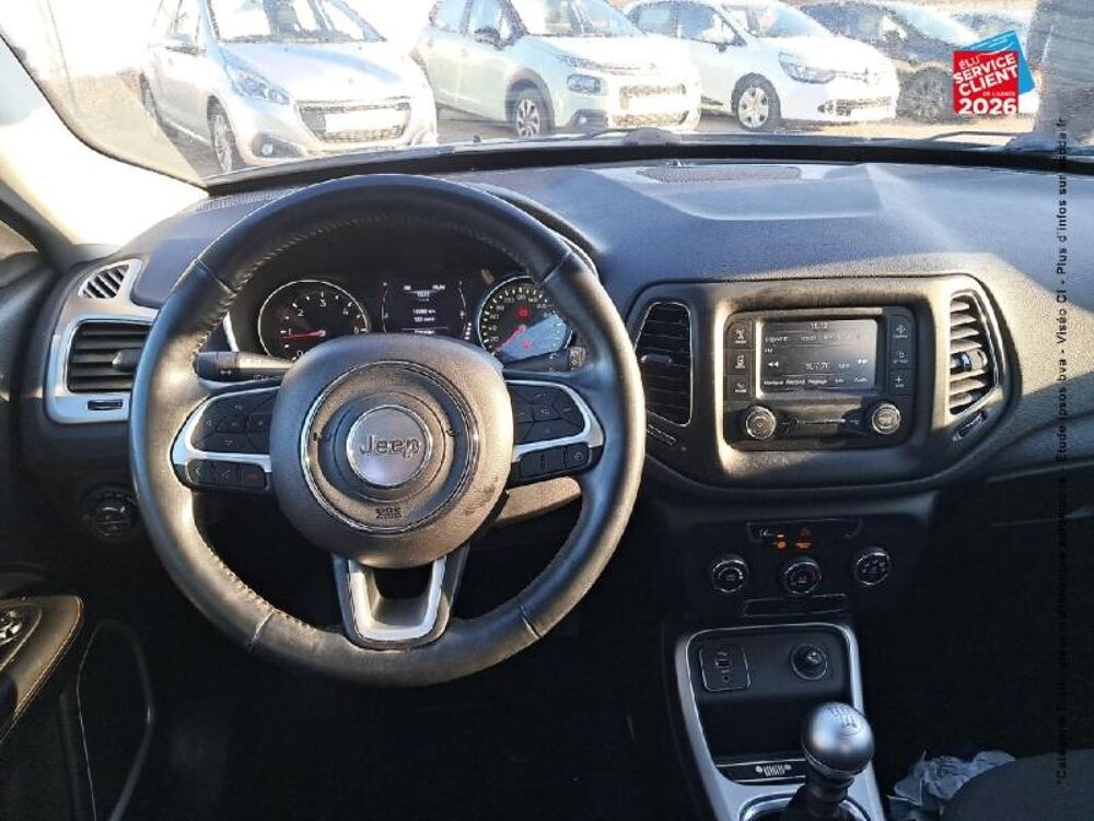 Compass 1.6 MultiJet II 120ch Longitude 4x2 117g 2017 occasion 57970 Illange