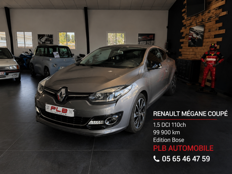 Annonce voiture Renault Mégane III Coupé 9990 €