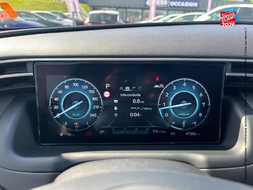Tucson 1.6 T-GDi 150ch Hybrid 48V Creative DCT7 2022 occasion 25000 Besan&ccedil;on