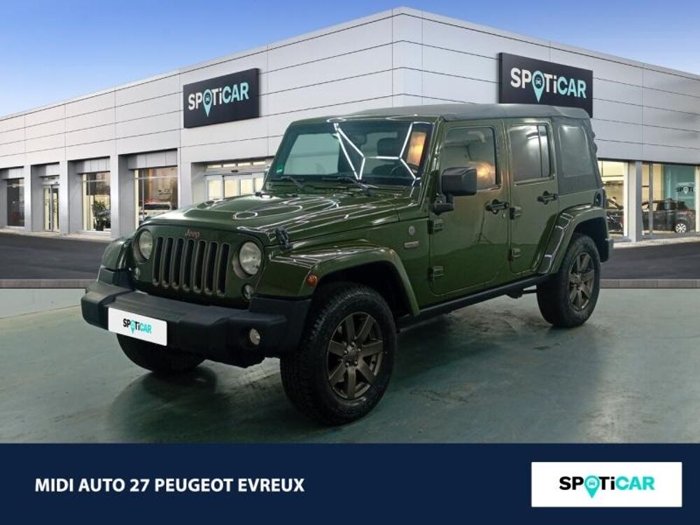 Wrangler 3.6 V6 284ch 75th Anniversary Edition BVA 2016 occasion 27000 &Eacute;vreux