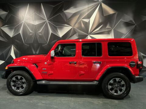 Wrangler 2.2 MULTIJET 200CH OVERLAND COMMAND-TRAC BVA8 2018 occasion 63170 Aubi&egrave;re