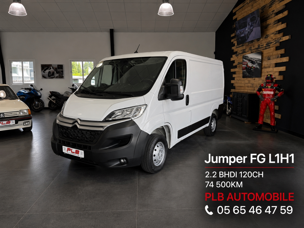 Jumper 15825 HT L1H1 2.2 BLUEHDI 120CV 12/2022 74500 KM IDEM BOXER 2022 occasion 12000 RODEZ