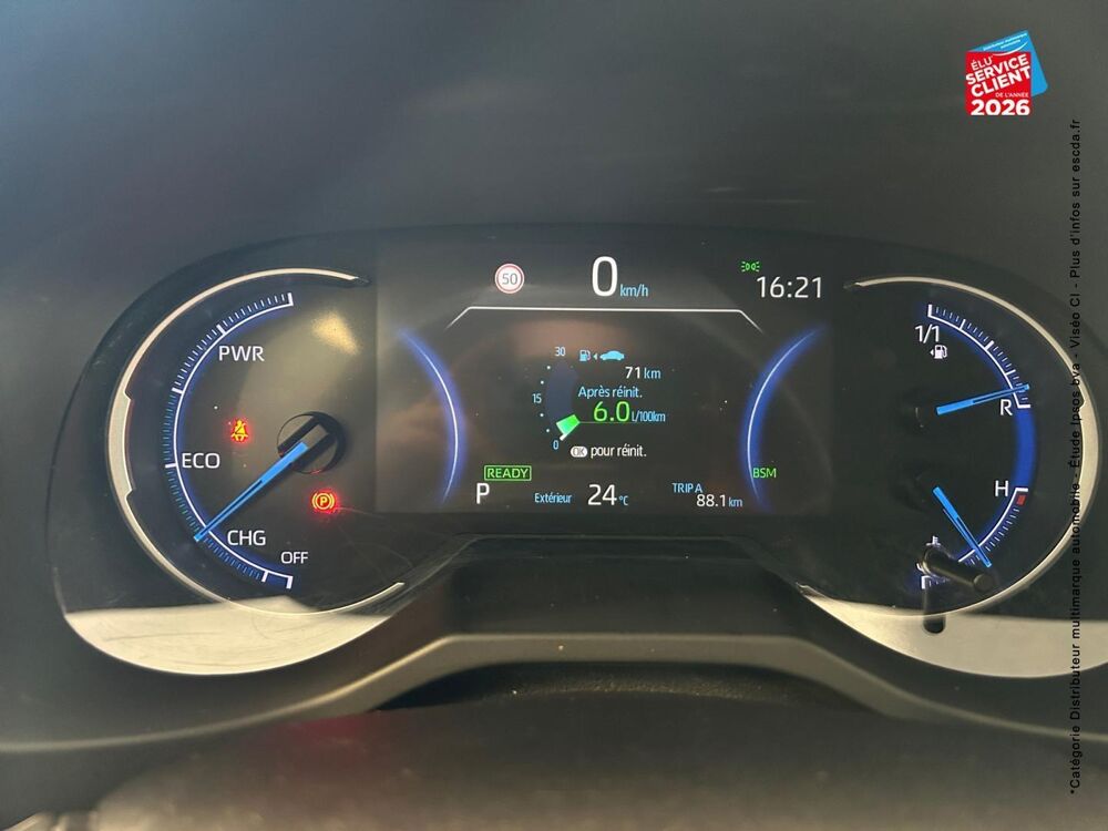 RAV 4 Hybride 218ch Dynamic 2WD MY21 2021 occasion 25000 Besan&ccedil;on