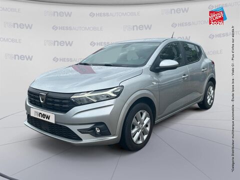 Dacia Sandero 1.0 ECO-G 100ch Confort -22 2022 occasion S&eacute;lestat 67600