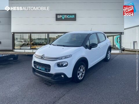 Citroën C3 1.6 BlueHDi 100ch S/S Feel Nav E6.d-TEMP Carplay 2019 occasion Reims 51100