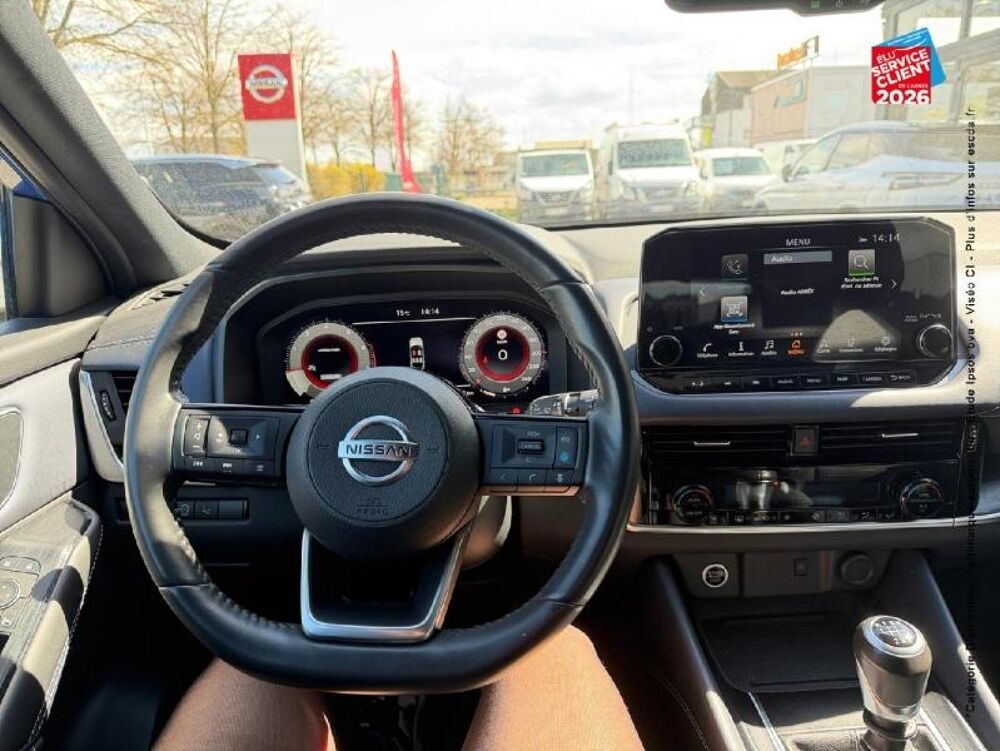 Qashqai 1.3 Mild Hybrid 140ch Tekna 2022 occasion 21000 Dijon