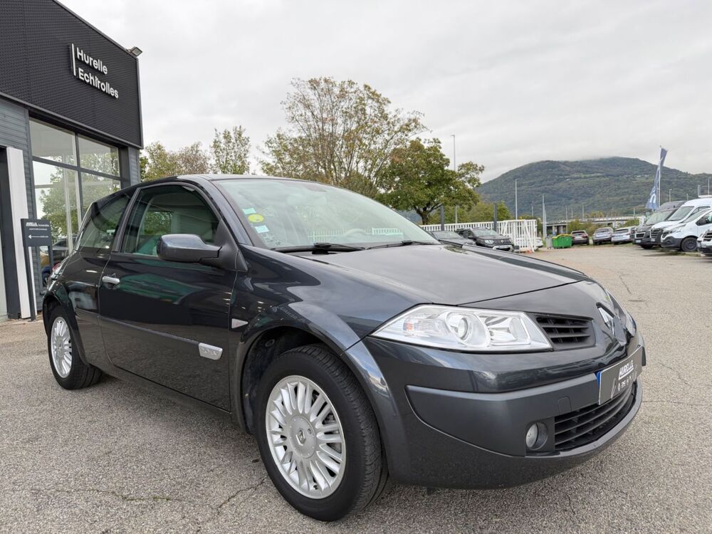 M&eacute;gane II Coup&eacute; 2.0 16V 135CH CONFORT DYNAMIQUE / KM CERTIFIE 2006 occasion 38130 ECHIROLLES