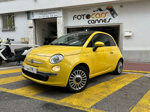 Fiat 500 1.4 16V 100CH LOUNGE 2010 occasion Cannes 06400