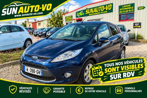 Ford Fiesta 1.6 TDCI 90CH DPF ECONETIC 5P 2009 occasion Montagny-l&egrave;s-Beaune 21200