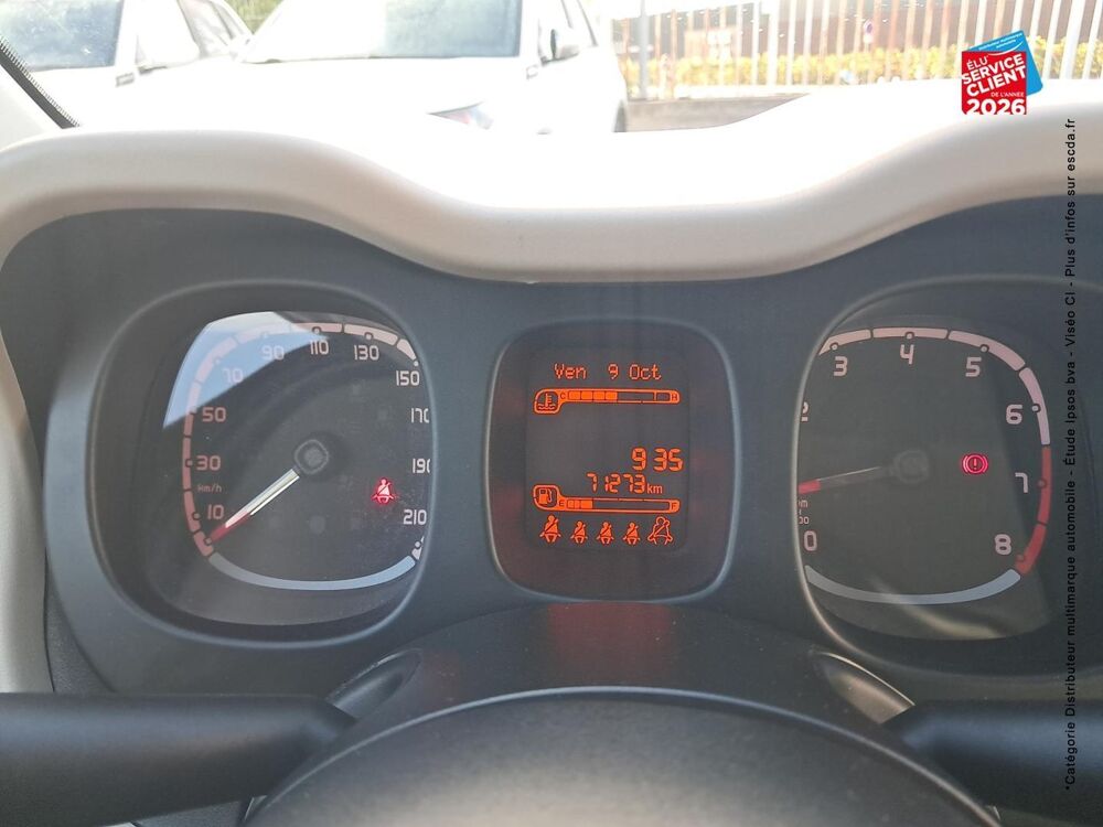 Panda 1.2 8v 69ch Easy 2012 occasion 67200 Strasbourg