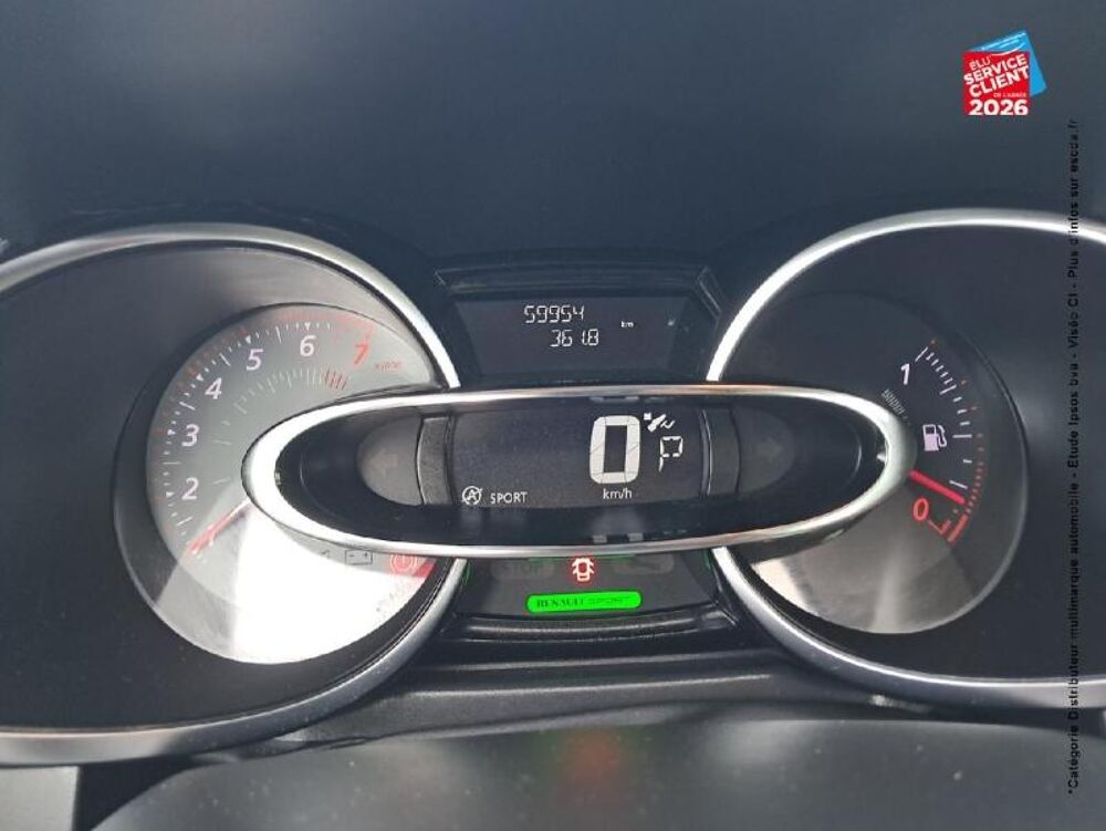 Clio 1.6 T 200ch RS EDC 2016 occasion 21000 Dijon