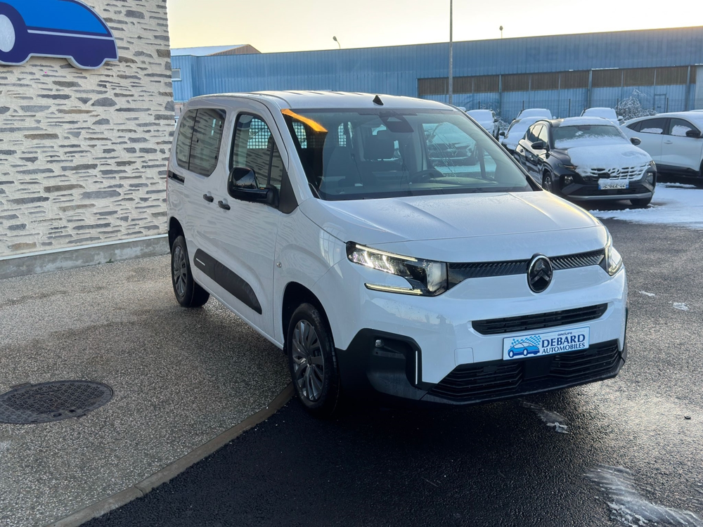 Berlingo TAILLE M - 1.5 BLUEHDI 130CH S&S PLUS 5 PLACES 2025 occasion 49070 Saint-L&eacute;ger-de-Lini&egrave;res