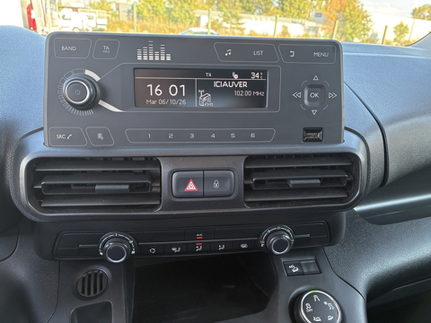 Berlingo M 1000KG BLUEHDI 100 S&S CLUB BVM5 2021 occasion 63200 Malauzat