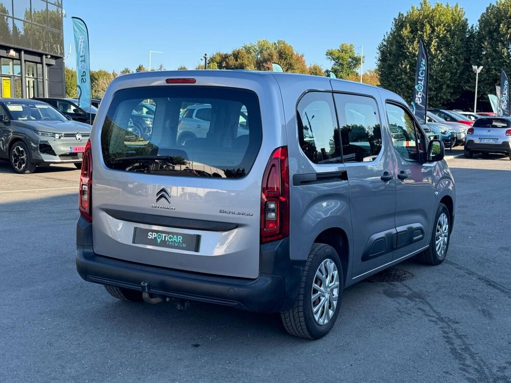 Berlingo M BlueHDi 100ch S&S Live 2020 occasion 24750 Tr&eacute;lissac