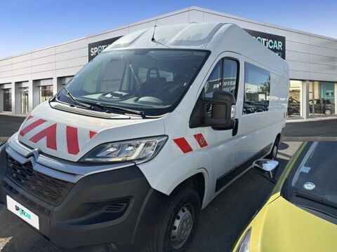 Citro&euml;n Jumper 3.5T L3H2 2.0 HDi 130 Cabine Approfondie POCLAIN / DANGEL133 2019 occasion Vernouillet 28500