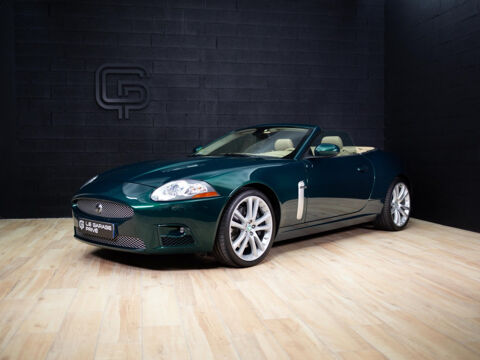 XK R 416CH V8 / BRITISH RACING GREEN / INTERIEUR BEIGE 2007 occasion 10120 SAINT ANDRE LES VERGERS