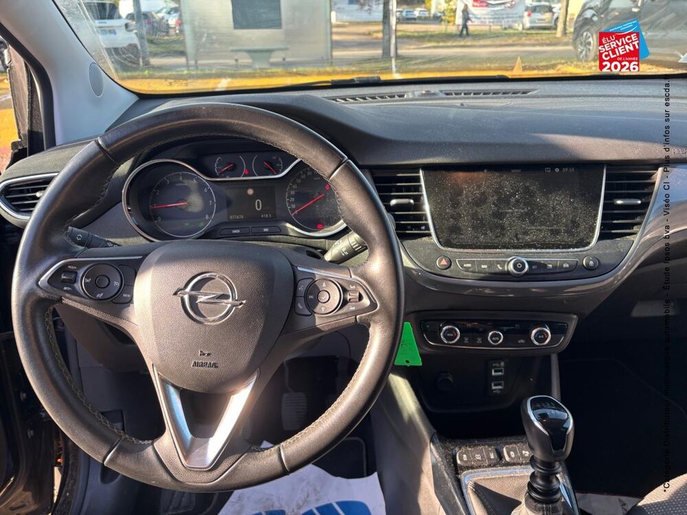 Crossland 1.2 Turbo 110ch Elegance 2021 occasion 21000 Dijon