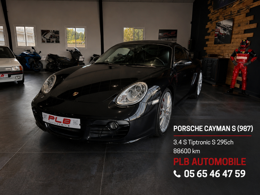 Cayman (987) 3.4 S TIPTRONIC S 295 CV 2006 occasion 12000 RODEZ